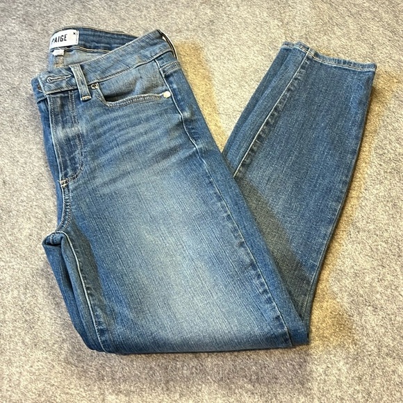 PAIGE Hoxton Crop in Madera, Size 25. - Picture 1 of 12